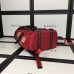 Gucci Techno Canvas Techpack Backpack Bag 478327 Embroidered Flowers Red 2017