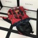 Gucci Techno Canvas Techpack Backpack Bag 478327 Embroidered Flowers Red 2017