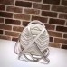 Gucci GG Marmont Quilted Leather Backpack 476671 White 2017