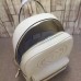 Gucci Soho leather chain backpack 431570 white