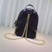 Gucci Soho leather chain backpack 431570 black