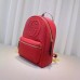 Gucci Soho leather chain backpack 431570 red