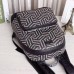 Gucci GG geometry printing  backpack 406370 (6)(kdl-71410)