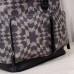 Gucci caleido black print backpack 406369 (2)(kdl-7145)
