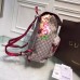 Gucci GG Blooms Chain Backpack Wine