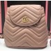 Gucci GG Marmont Matelassé Backpack ‎528129 Pink 2018