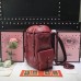 Gucci RE(BELLE) Leather Men's Backpack ‎526908 Red 2018
