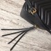 Gucci GG Marmont Animal Insects Studs Leather Backpack 476671 Black 2017