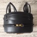 Gucci GG Marmont Animal Insects Studs Leather Backpack 476671 Black 2017