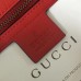 Gucci Queen Margaret Quilted Leather Backpack 476664 Red/White 2017