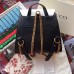 Gucci Leather studded backpack 432266 black