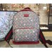 Gucci Tian GG Supreme backpack 408027 cherry