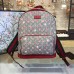 Gucci Tian GG Supreme backpack 408027 cherry