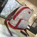 Gucci Tian GG Supreme backpack 408027 cherry