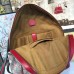 Gucci Tian GG Supreme backpack 408027 cherry