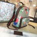 Gucci Tian GG Supreme backpack 408027 maple brown