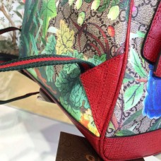 Gucci Tian GG Supreme backpack 408027 red