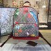 Gucci Tian GG Supreme backpack 408027 red