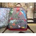 Gucci Tian GG Supreme backpack 408027 red