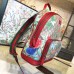 Gucci Tian GG Supreme backpack 408027 red