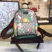 GUCCI SMALL TIAN GG SUPREME BACKPACK 427042 GREEN