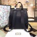 Gucci GG Marmont leather backpack 429007