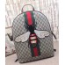 Gucci Bee and Web GG Supreme Backpack 442892 2018