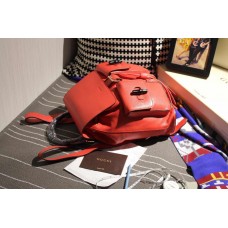 Gucci bamboo leather backpack orange