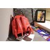 Gucci bamboo leather backpack orange