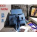 Gucci bamboo leather backpack blue