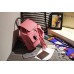 Gucci bamboo leather backpack pink