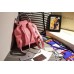 Gucci bamboo leather backpack pink