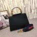 Gucci  Top Handle bamboo Bag 459076 black  (kdl-714145)