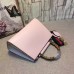 Gucci  Top Handle bamboo Bag 459076 pink  (kdl-71414)