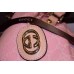 Gucci 247205 pink vintage web original GG canvas boston bag
