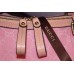 Gucci 247205 pink vintage web original GG canvas boston bag