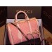 Gucci 247205 pink vintage web original GG canvas boston bag