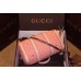 Gucci 247205 pink vintage web original GG canvas boston bag