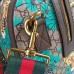 Gucci GG Supreme Canvas Medium Duffle Bag 406380 Bengal Green