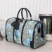 Gucci GG Blue Blooms Medium Duffle Bag 406380(742106)