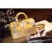 gucci Arabesque GG Supreme top handle bag 409527 yellow