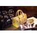 gucci Arabesque GG Supreme top handle bag 409527 yellow