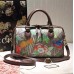 Gucci tian GG supreme boston bag 409529 Brown