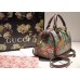 Gucci tian GG supreme boston bag 409529 Brown