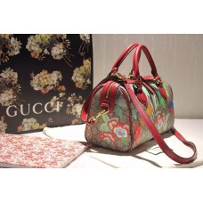 Gucci tian GG supreme boston bag 409529 Red