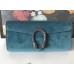 Gucci Dionysus Velvet Clutch 425250 Blue 2018