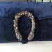 Gucci Dionysus Velvet Clutch 425250 Navy Blue 2018