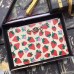 Gucci Zumi Strawberry Print Pouch Clutch Bag 570728 2019