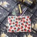 Gucci Zumi Strawberry Print Pouch Clutch Bag 570728 2019