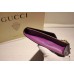 Gucci Animalier leather clutch 415120 Purple